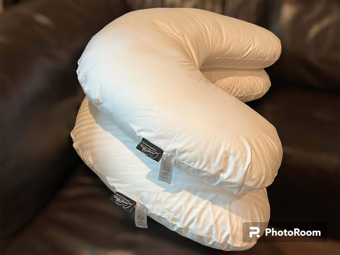 CURVED PILLOW - Large - Order 2 Pillows and Save