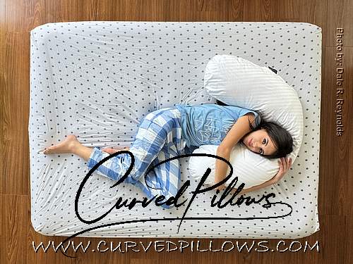 “Curved Pillows Sleep Positions Left Side”